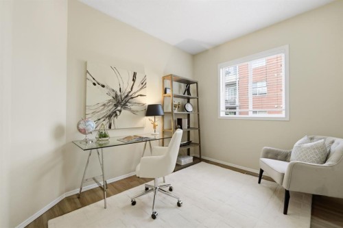 42 Prestwick Pond Terrace Se, Calgary, AB - Indoor Photo Showing Office
