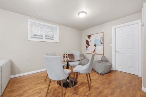 42 Prestwick Pond Terrace Se, Calgary, AB - Indoor Photo Showing Dining Room