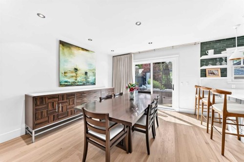3223 2 Street Sw, Calgary, AB - Indoor Photo Showing Dining Room