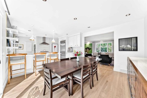 3223 2 Street Sw, Calgary, AB - Indoor Photo Showing Dining Room