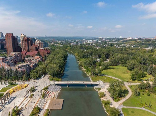 511-222 Riverfront Avenue Sw, Calgary, AB - Outdoor With Body Of Water With View