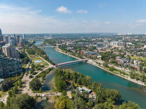 511-222 Riverfront Avenue Sw, Calgary, AB - Outdoor With Body Of Water With View
