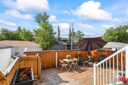 2031 2 Avenue Nw, Calgary, AB - Outdoor With Deck Patio Veranda