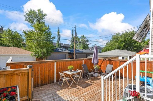 2031 2 Avenue Nw, Calgary, AB - Outdoor With Deck Patio Veranda