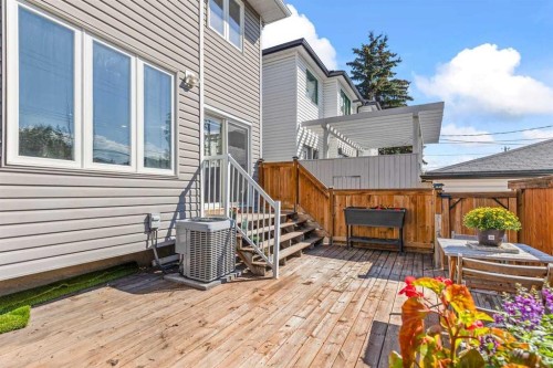 2031 2 Avenue Nw, Calgary, AB - Outdoor With Deck Patio Veranda With Exterior