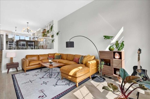 199 Magnolia Way Se, Calgary, AB - Indoor Photo Showing Living Room