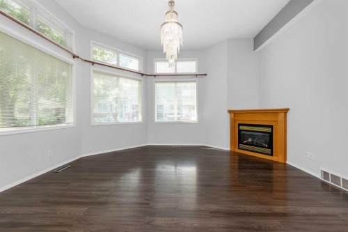 25 Prestwick Pond Terrace Se, Calgary, AB - Indoor With Fireplace