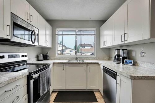 5620 Temple Drive Ne, Calgary, AB - Indoor Photo Showing Kitchen With Stainless Steel Kitchen