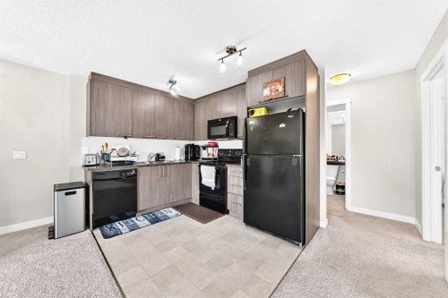 196-300 Marina Drive, Chestermere, AB - Indoor Photo Showing Kitchen