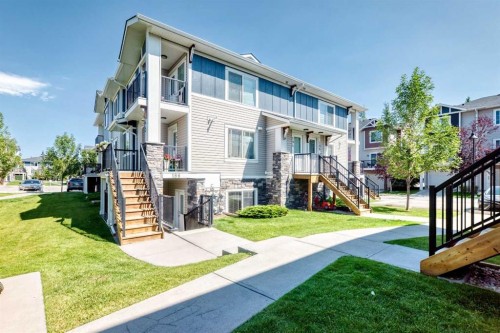 196-300 Marina Drive, Chestermere, AB - Outdoor With Balcony