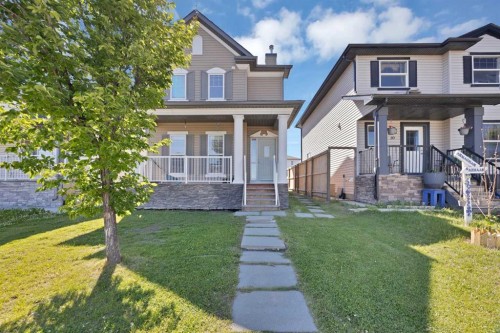 65 Taralake Terrace Ne, Calgary, AB - Outdoor With Deck Patio Veranda With Facade
