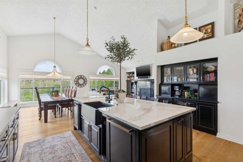 84 Edenstone Way Nw, Calgary, AB - Indoor Photo Showing Kitchen With Upgraded Kitchen