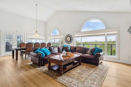84 Edenstone Way Nw, Calgary, AB - Indoor Photo Showing Living Room