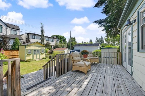 434 19 Street Nw, Calgary, AB - Outdoor With Deck Patio Veranda With Exterior
