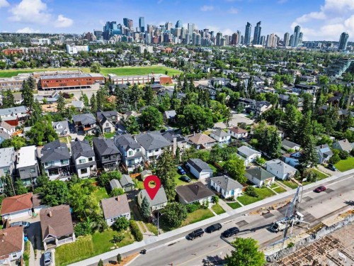 434 19 Street Nw, Calgary, AB - Outdoor With View
