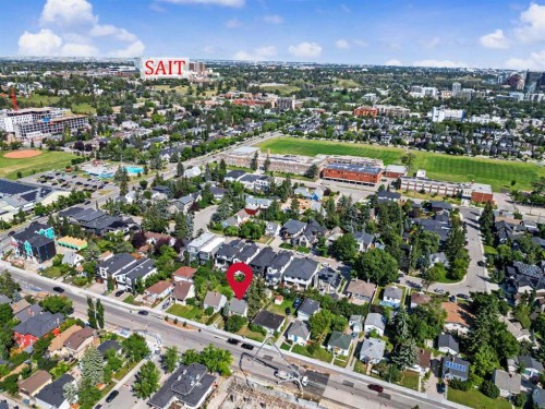 434 19 Street Nw, Calgary, AB - Outdoor With View
