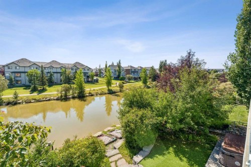 2257 Bayside Circle Sw, Airdrie, AB - Outdoor With Body Of Water With View