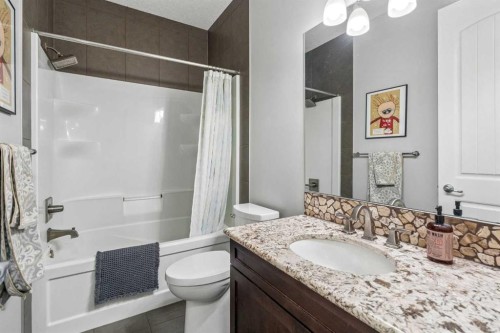 2257 Bayside Circle Sw, Airdrie, AB - Indoor Photo Showing Bathroom