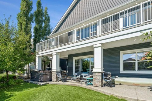 2257 Bayside Circle Sw, Airdrie, AB - Outdoor With Deck Patio Veranda