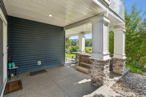 2257 Bayside Circle Sw, Airdrie, AB - Outdoor With Deck Patio Veranda With Exterior