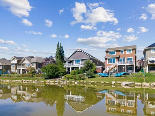 2257 Bayside Circle Sw, Airdrie, AB - Outdoor With Body Of Water With View