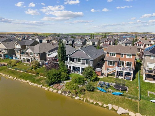 2257 Bayside Circle Sw, Airdrie, AB - Outdoor With Body Of Water With View