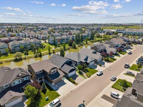 2257 Bayside Circle Sw, Airdrie, AB - Outdoor With View