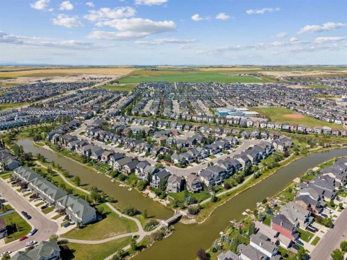 2257 Bayside Circle Sw, Airdrie, AB - Outdoor With Body Of Water With View