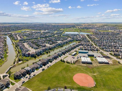 2257 Bayside Circle Sw, Airdrie, AB - Outdoor With View