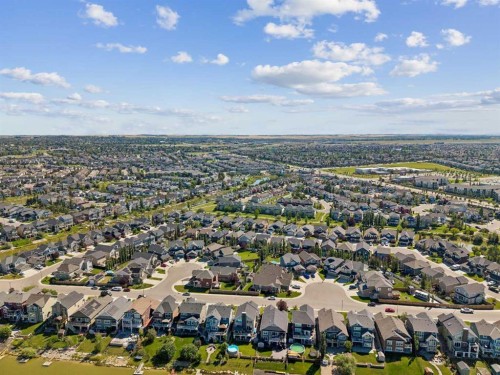 2257 Bayside Circle Sw, Airdrie, AB - Outdoor With View