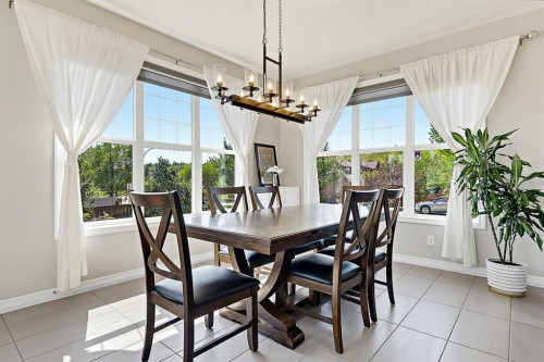 71 Chaparral Valley Way Se, Calgary, AB - Indoor Photo Showing Dining Room