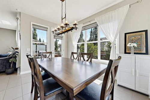 71 Chaparral Valley Way Se, Calgary, AB - Indoor Photo Showing Dining Room