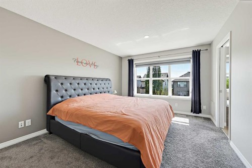 71 Chaparral Valley Way Se, Calgary, AB - Indoor Photo Showing Bedroom