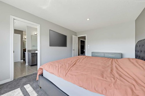 71 Chaparral Valley Way Se, Calgary, AB - Indoor Photo Showing Bedroom
