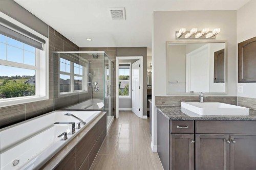 71 Chaparral Valley Way Se, Calgary, AB - Indoor Photo Showing Bathroom