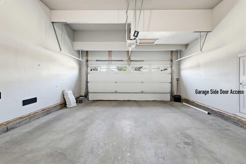 71 Chaparral Valley Way Se, Calgary, AB - Indoor Photo Showing Garage