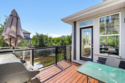 71 Chaparral Valley Way Se, Calgary, AB - Outdoor With Deck Patio Veranda With Exterior