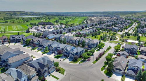 71 Chaparral Valley Way Se, Calgary, AB - Outdoor With View