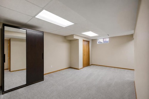 52 Shawnee Way Sw, Calgary, AB - Indoor Photo Showing Basement