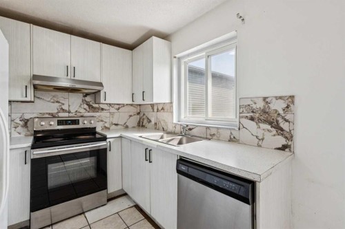 104 Falmere Way Ne, Calgary, AB - Indoor Photo Showing Kitchen With Double Sink