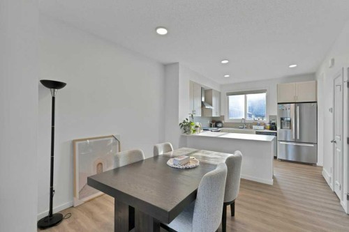 25 Savanna Manor Ne, Calgary, AB - Indoor Photo Showing Dining Room