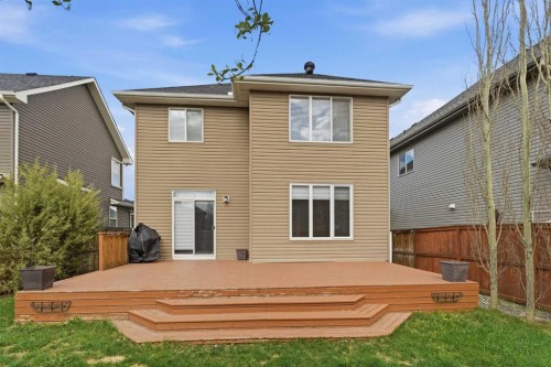 2306 Bayside Circle Sw, Airdrie, AB - Outdoor With Deck Patio Veranda With Exterior