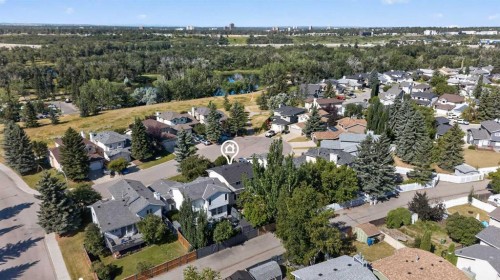 113 Riverview Court West, Calgary, AB - Outdoor With View