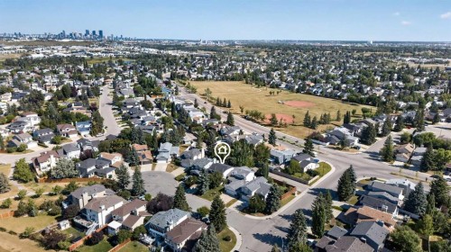 113 Riverview Court West, Calgary, AB - Outdoor With View