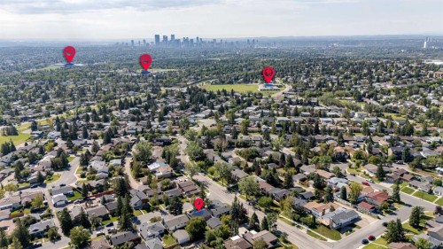 1307 56 Avenue Nw, Calgary, AB - Outdoor With View