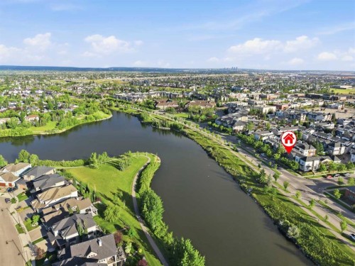 160 Promenade Way Se, Calgary, AB - Outdoor With Body Of Water With View
