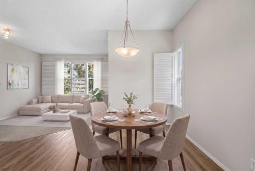 51 Covehaven Mews Ne, Calgary, AB - Indoor Photo Showing Dining Room