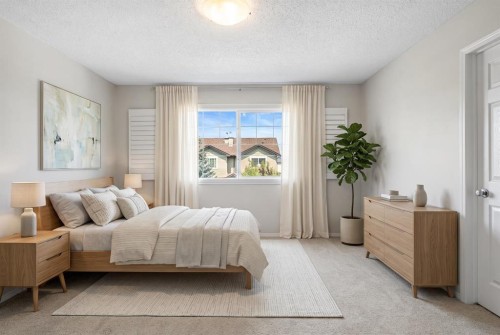 51 Covehaven Mews Ne, Calgary, AB - Indoor Photo Showing Bedroom
