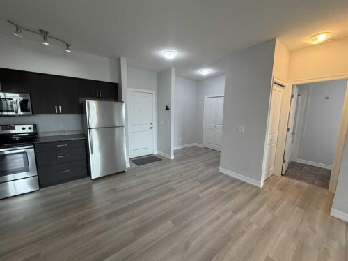 219-117 Copperpond Common Se, Calgary, AB - Indoor Photo Showing Kitchen