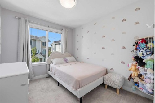 535 Canals Crossing Sw, Airdrie, AB - Indoor Photo Showing Bedroom